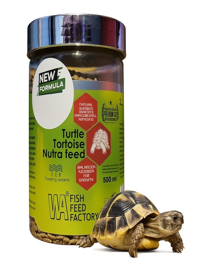 VAYINATO WA Turtle Tortoise Nutra Feed Floating Food Sticks, 500ML - Image 1